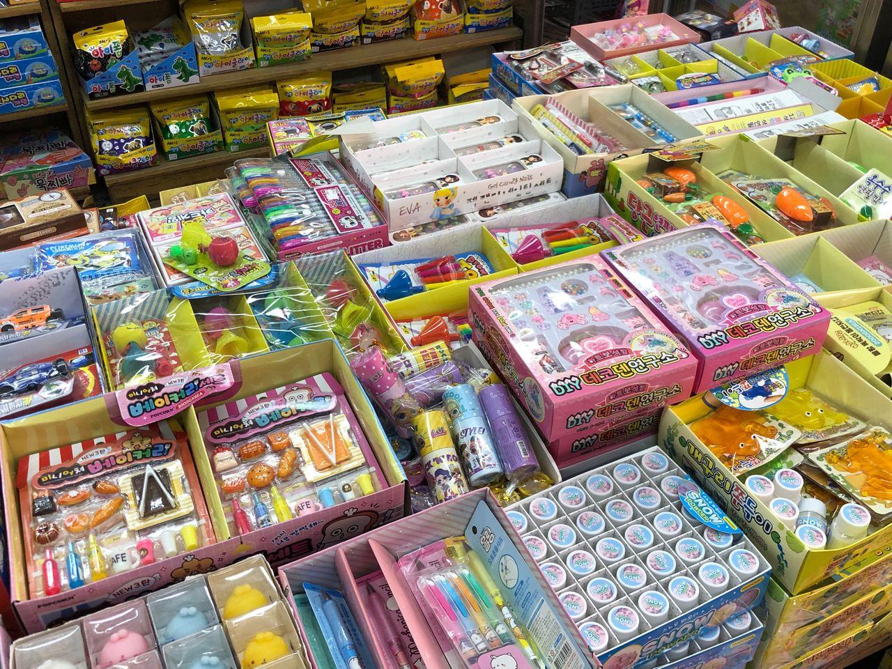 東大門玩具市場 昌信洞玩具市場 文具街 玩具街 昌信洞玩具街